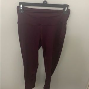 These are track leggings